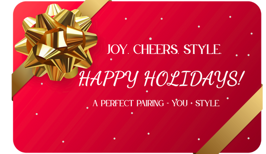 Joy, Cheers, Style – Holiday Digital Gift Card