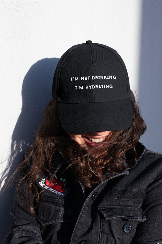 I’m Not Drinking, I’m Hydrating Embroidered Hat