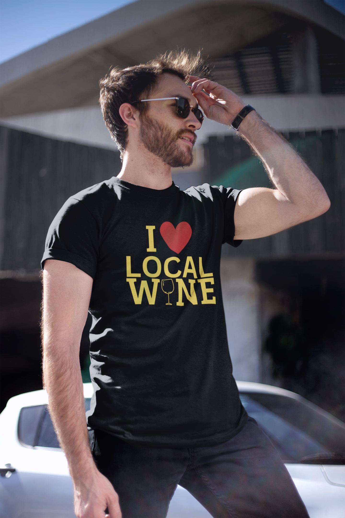 I Love Local Wine Short Sleeve Tee