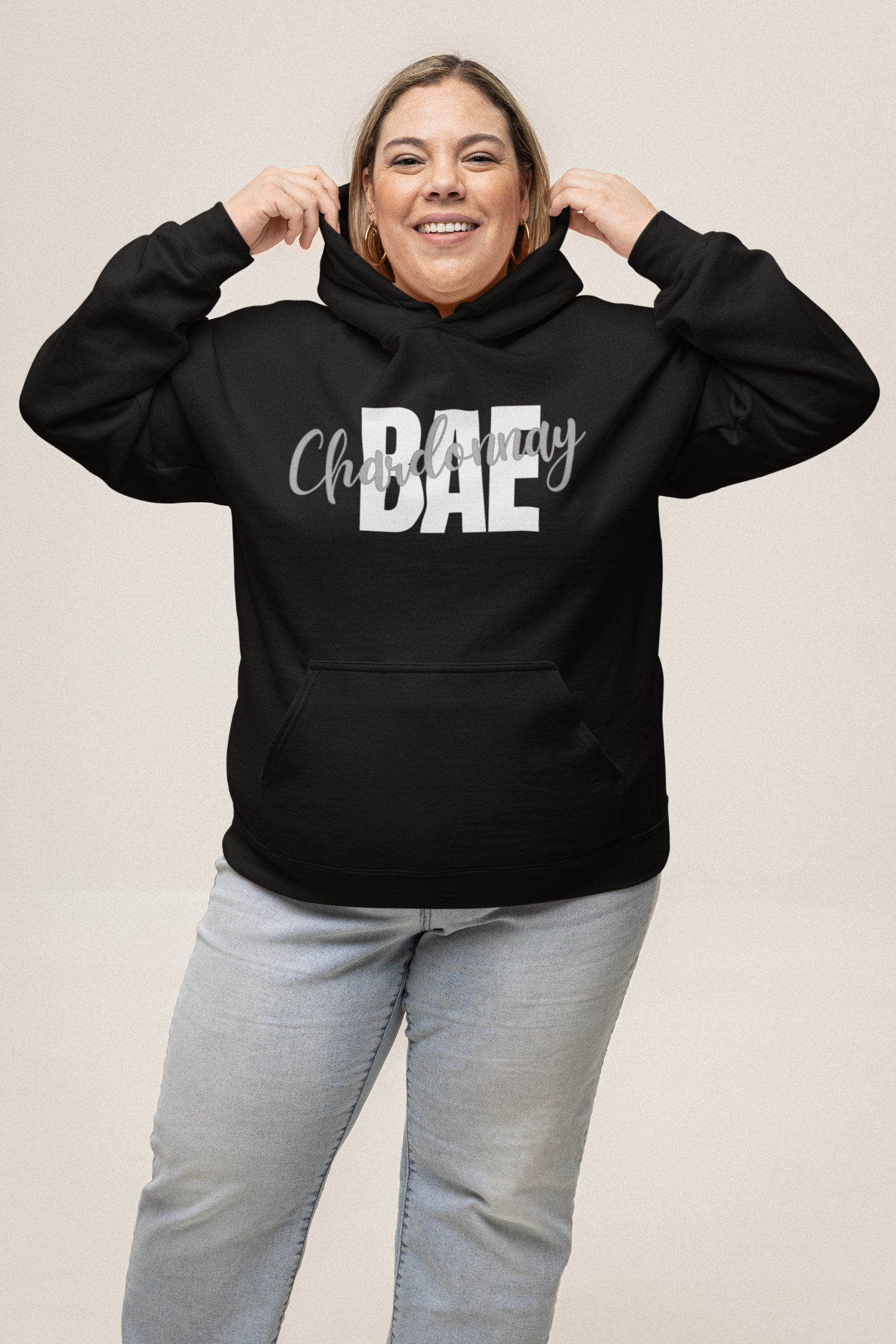 Chardonnay Bae Hoodie – Wine Lover Hoodie for Chardonnay Fans