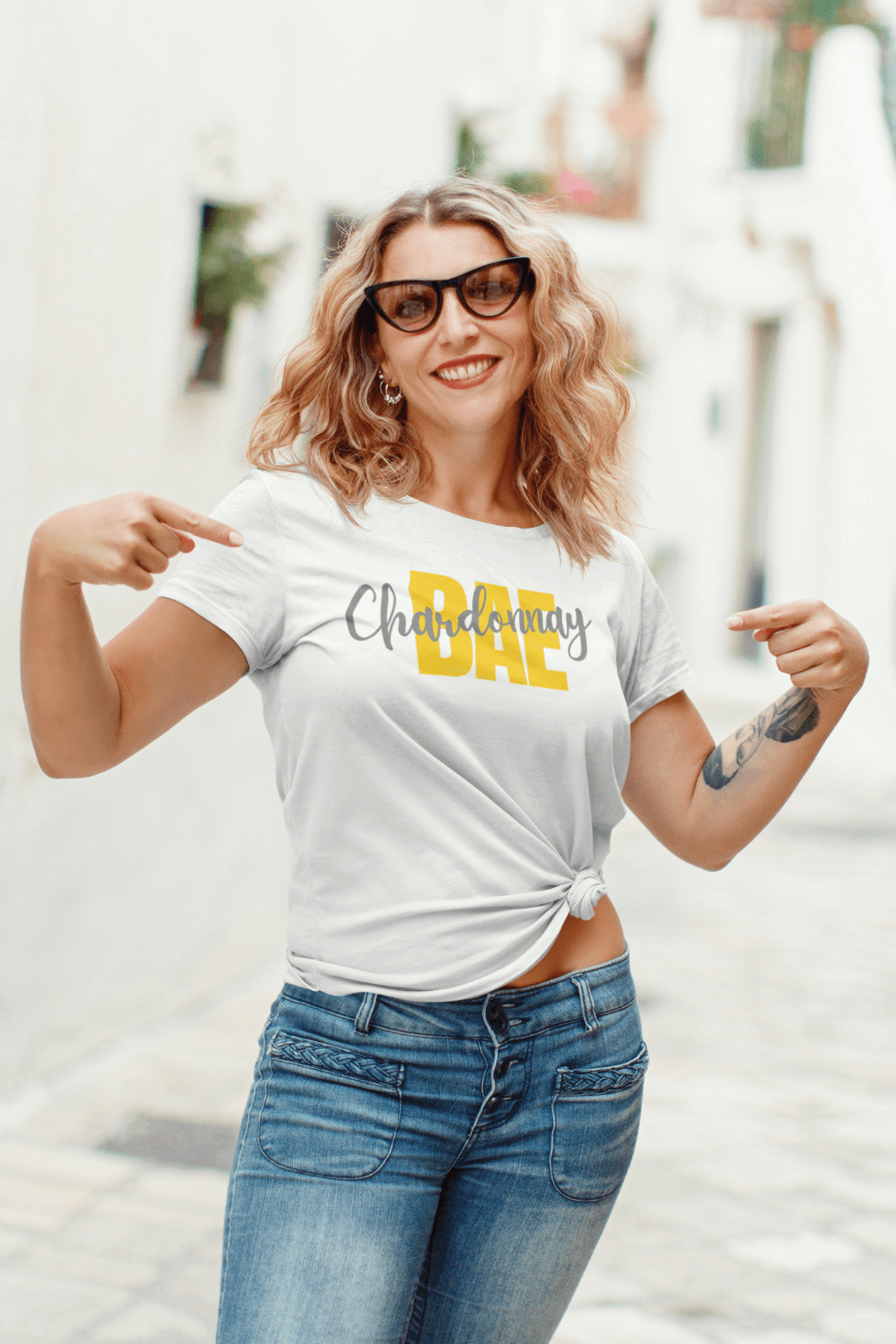 Chardonnay Bae Wine T-shirt