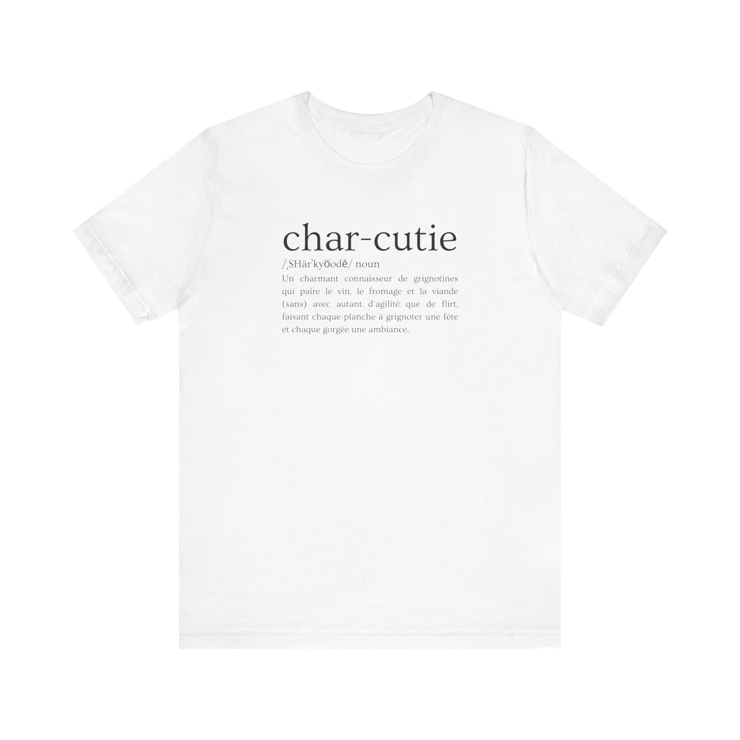 Char-cutie T-shirt Manches Courtes