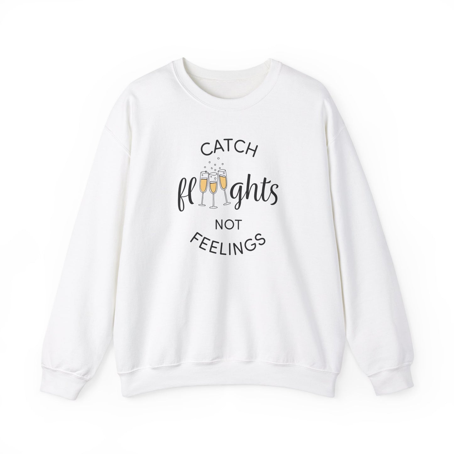 Champagne Flights Wine Sweatshirt