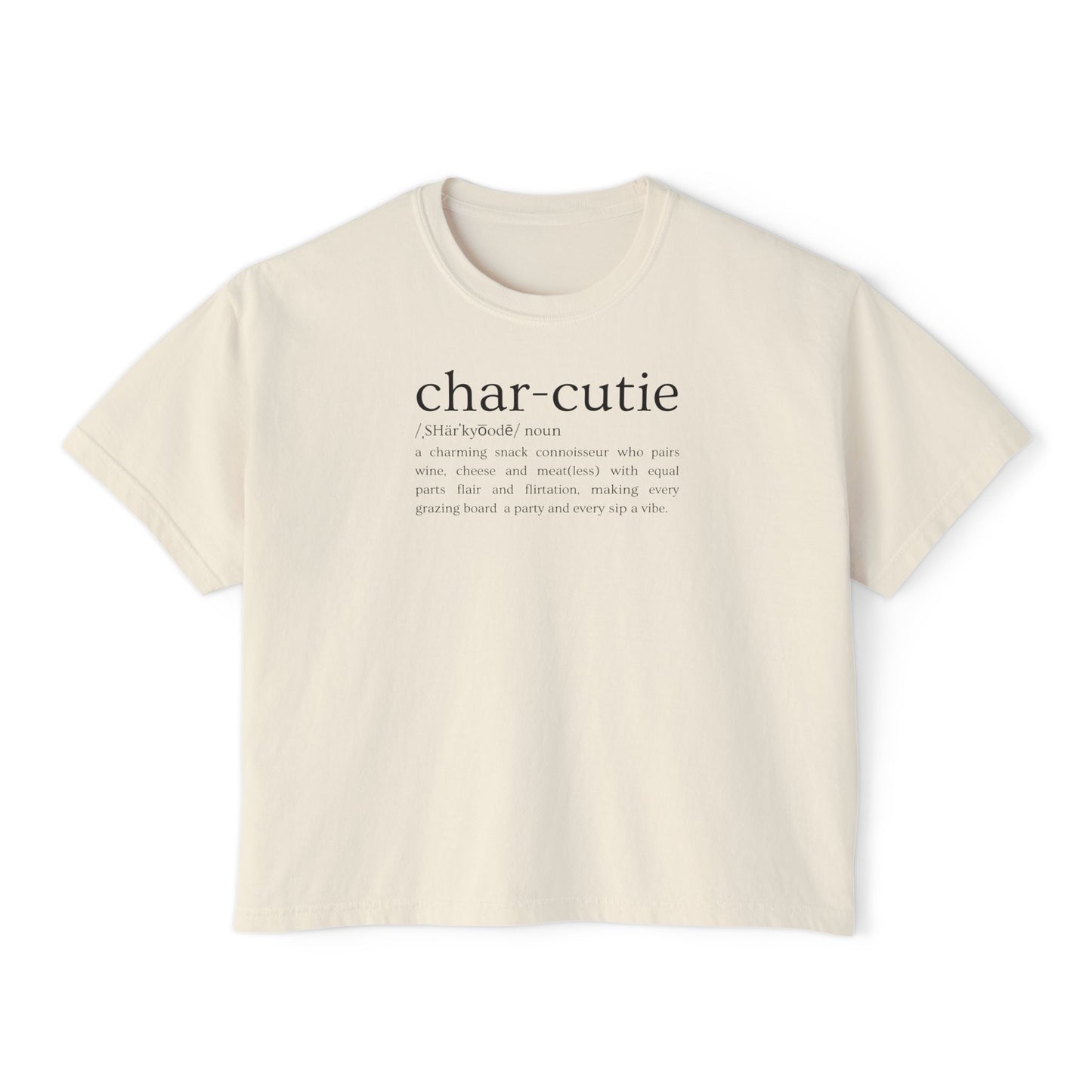 Char-Cutie Women's Boxy Tee