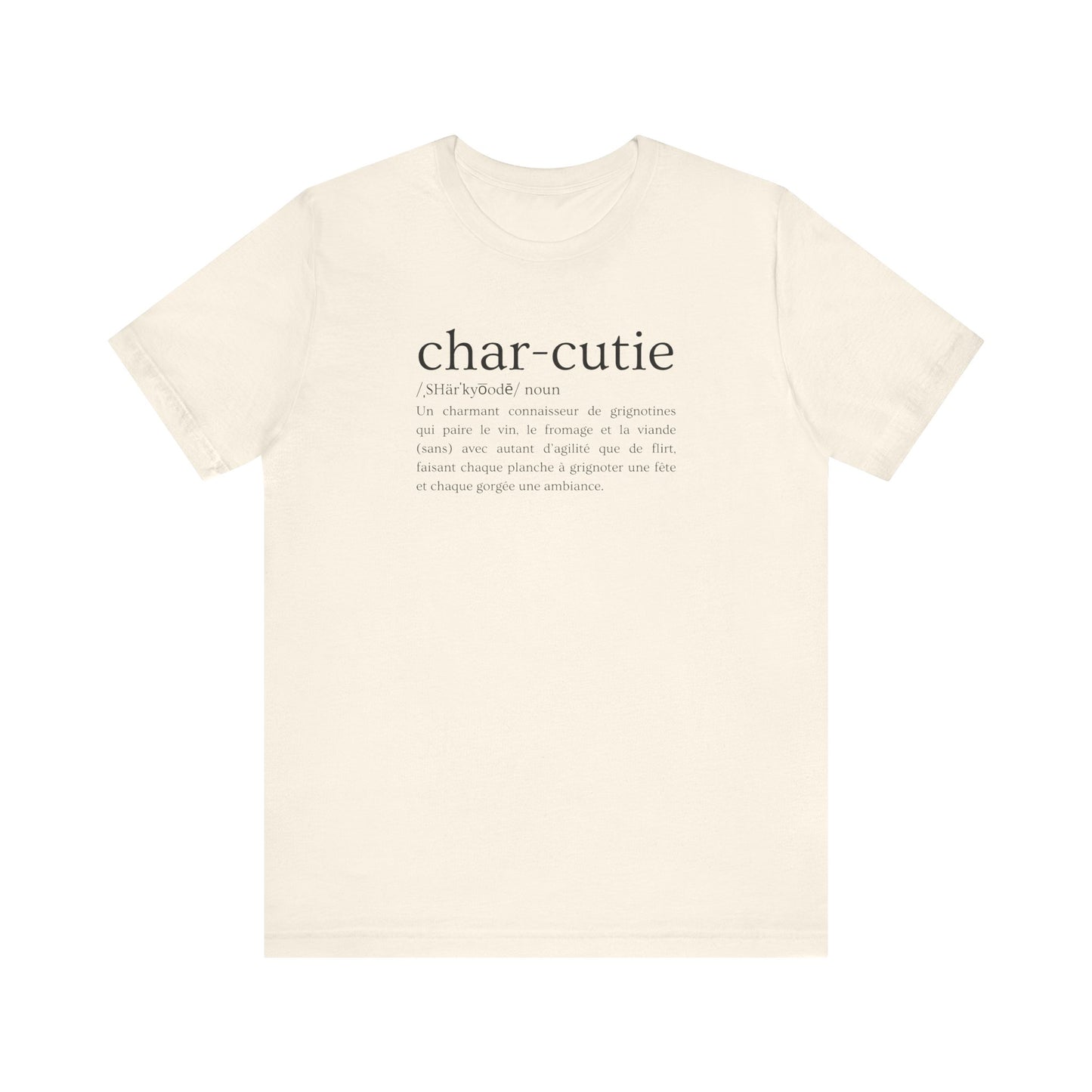 Char-cutie T-shirt Manches Courtes