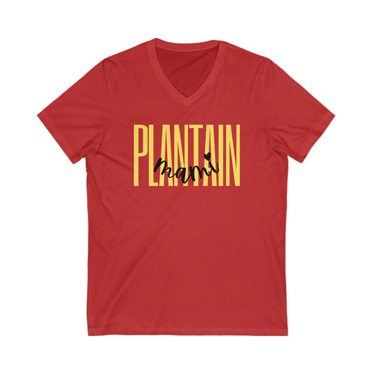 Plantain Mami Short Sleeve V-Neck Tee