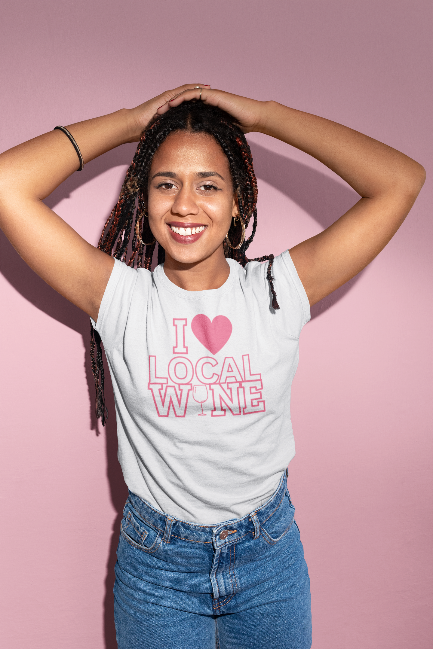 I Love Local Wine – Rosé Edition T-Shirt