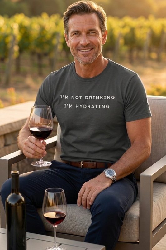 I'm Not Drinking I'm Hydrating T-shirt (Short Sleeve)