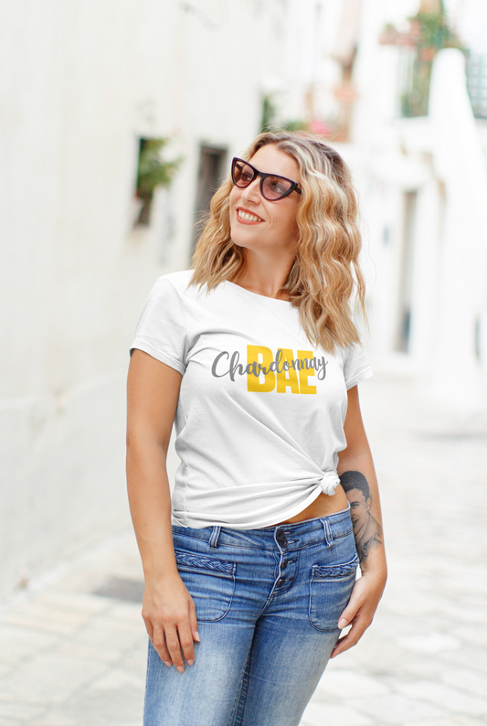 Chardonnay Bae Wine T-shirt
