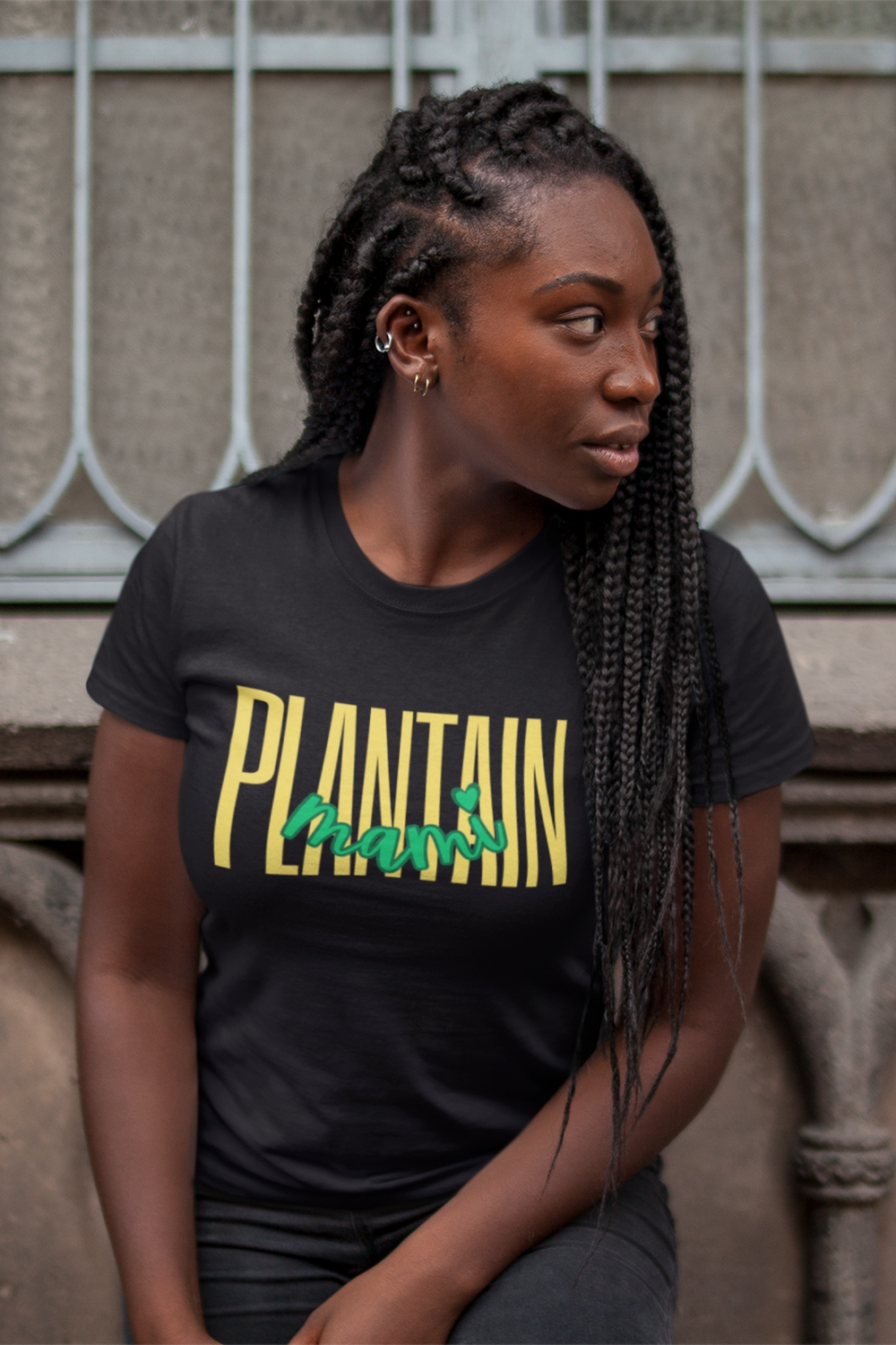 Plantain Mami Slim Fit Tee