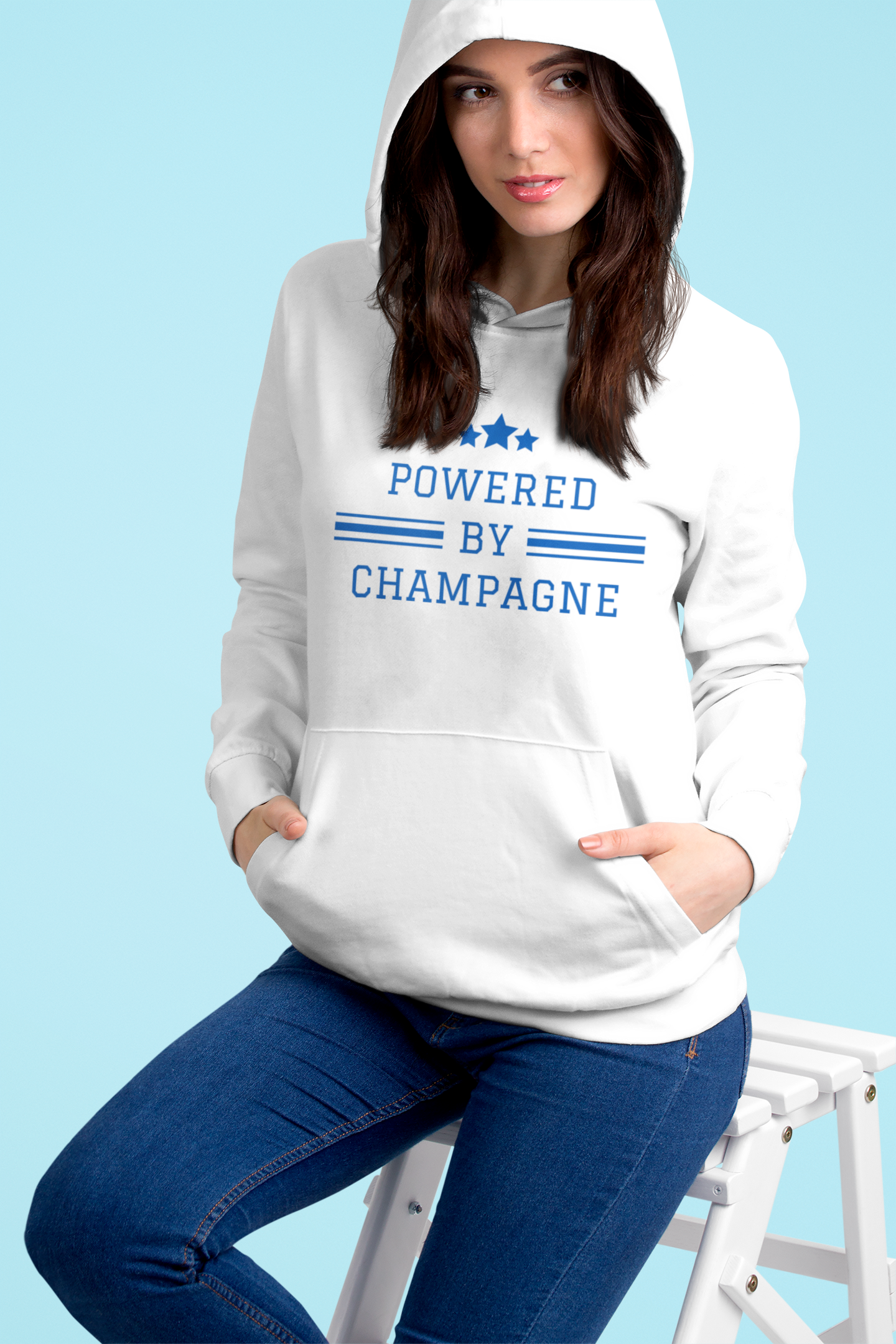Powered by Champagne Hoodie
