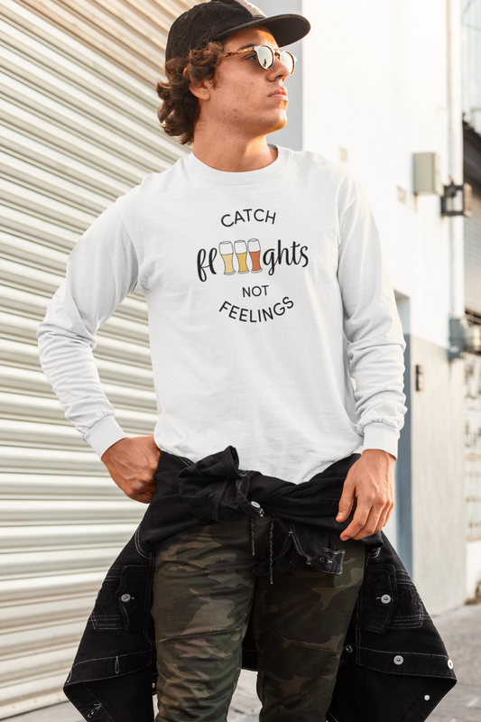 Beer Flights T-shirt (Long Sleeve Tee)