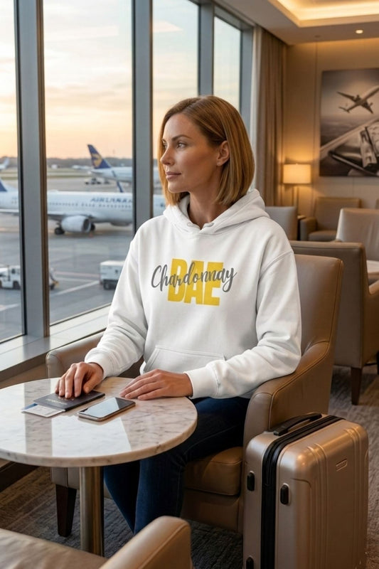 Chardonnay Bae Hoodie – Wine Lover Hoodie for Chardonnay Fans