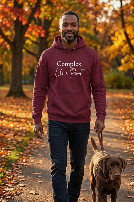 Complex Like a Pinot Noir Heavyweight Hoodie