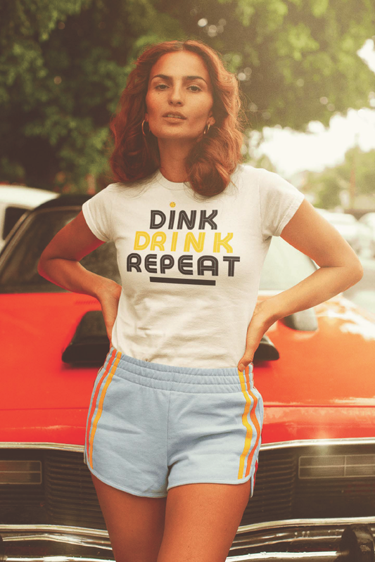 Dink Drink Repeat Short Sleeve Tee