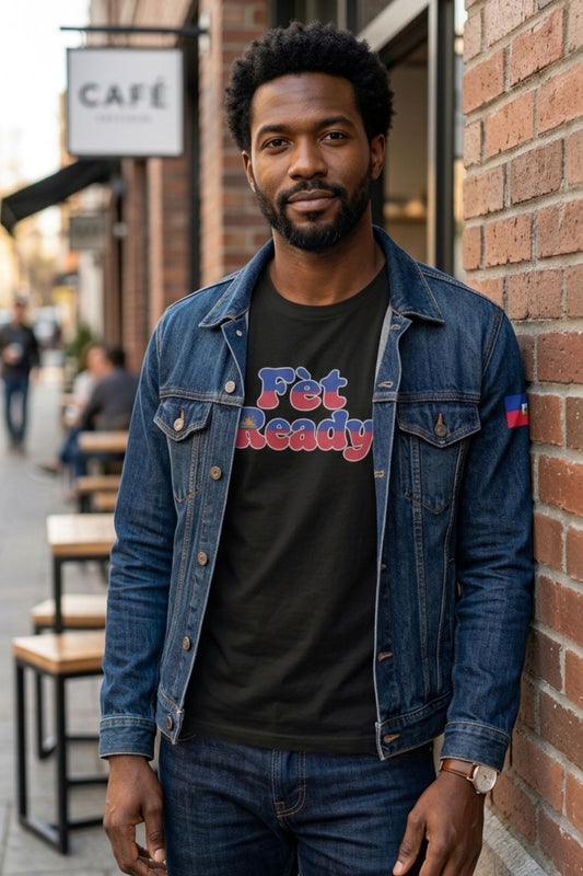 Fèt Ready Haitian Cultural Pride T-Shirt
