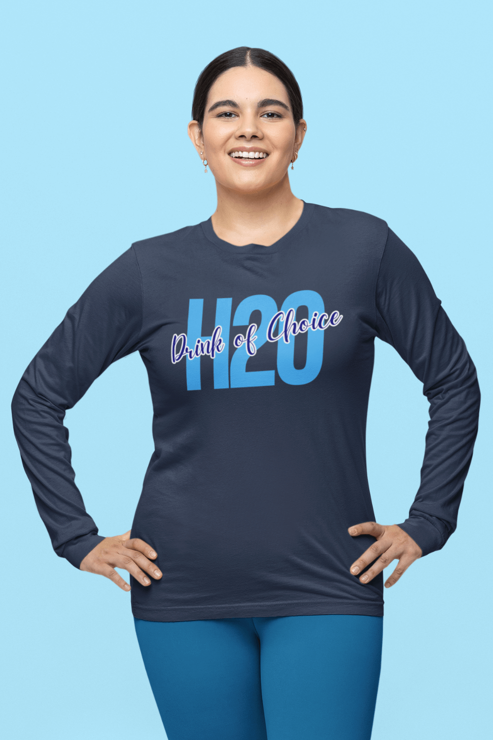 Drink of Choice: H2O Long Sleeve Tee