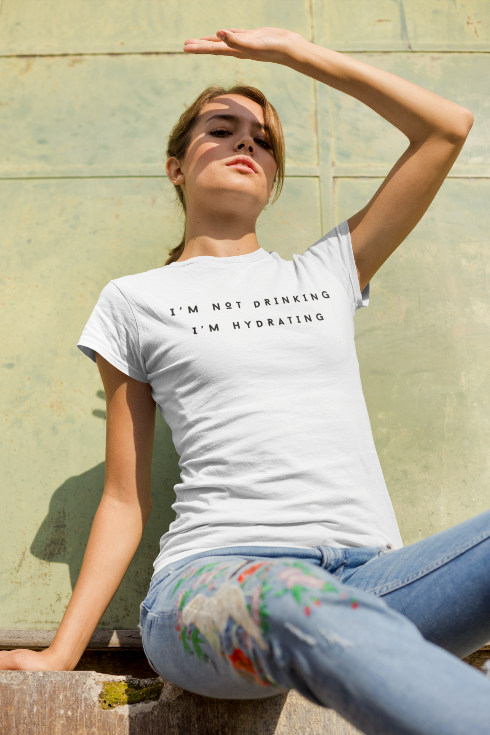 I'm Not Drinking I'm Hydrating Short Sleeve Tee