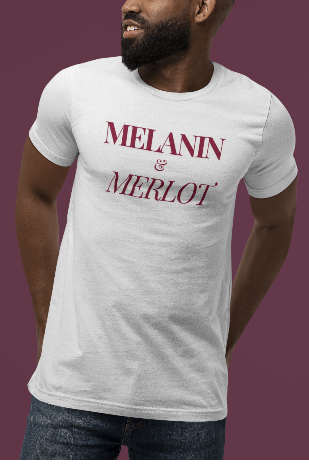 Melanin & Merlot Short Sleeve Tee