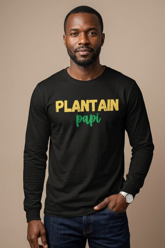 Plantain Papi Long Sleeve Tee