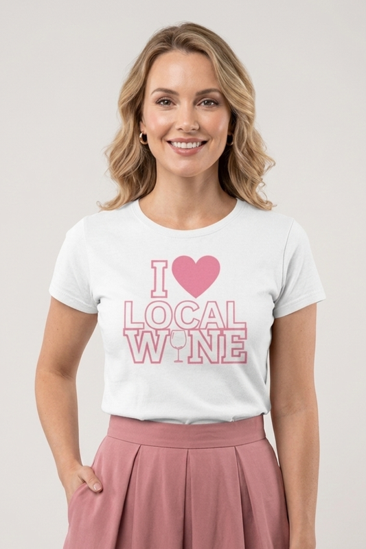 I Love Local Wine – Rosé Edition T-Shirt
