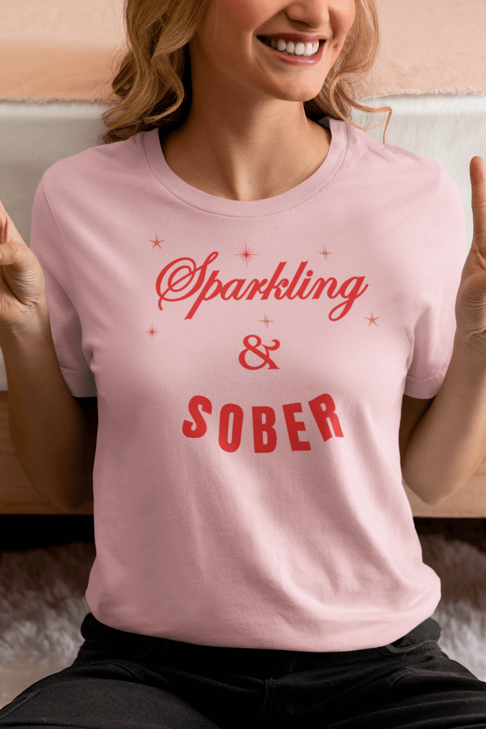 Sparkling & Sober Short Sleeve Tee