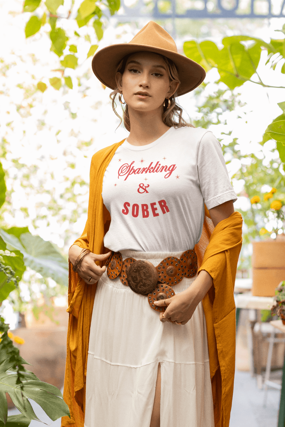 Sparkling & Sober Short Sleeve Tee