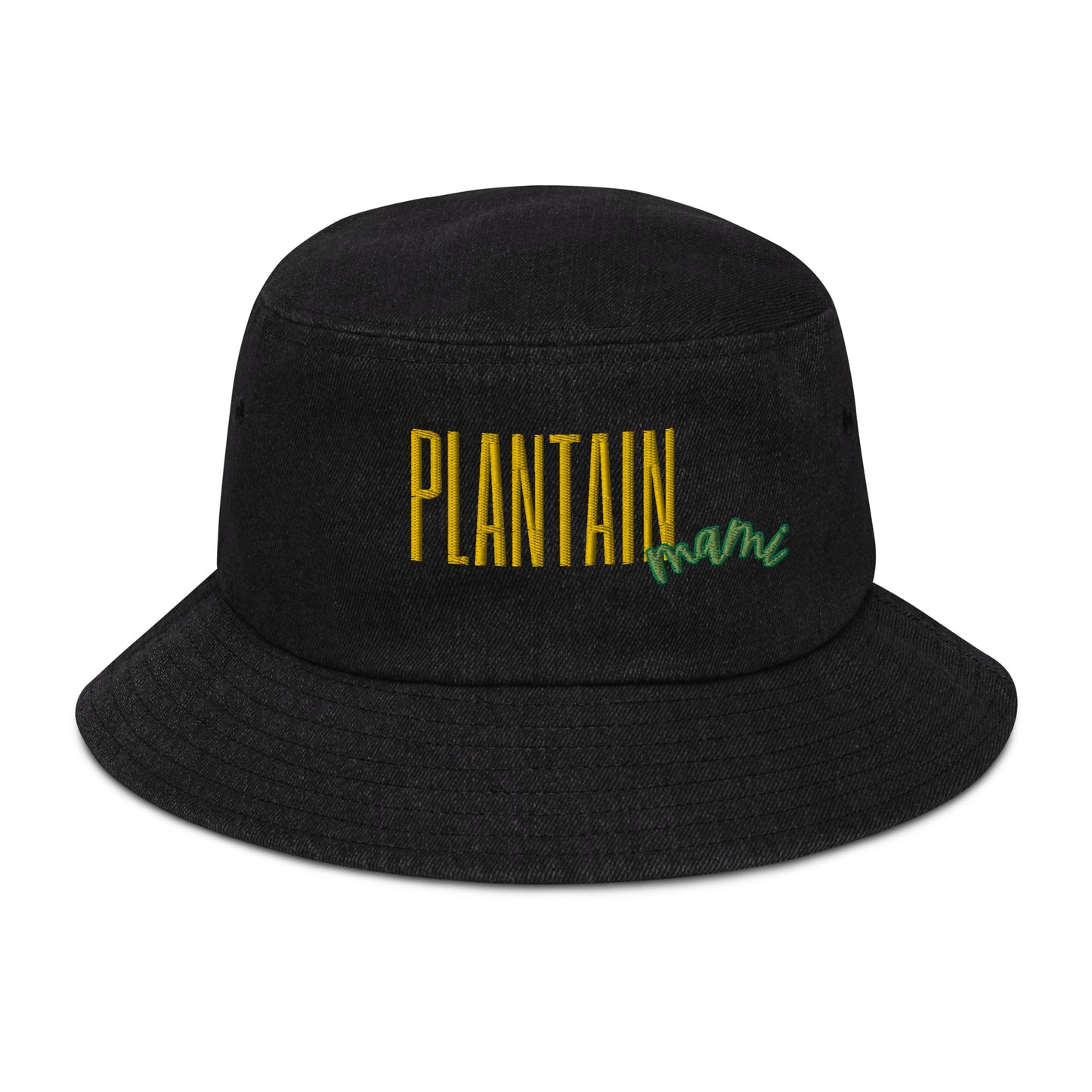 Plantain Mami Denim Bucket Hat